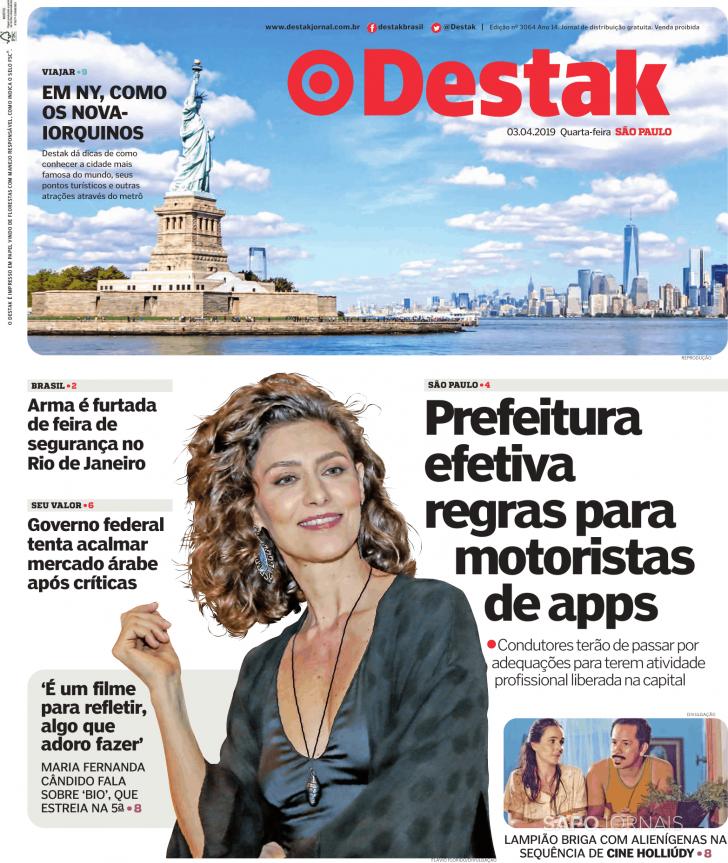 Capa Destak-So Paulo - 2019-04-03