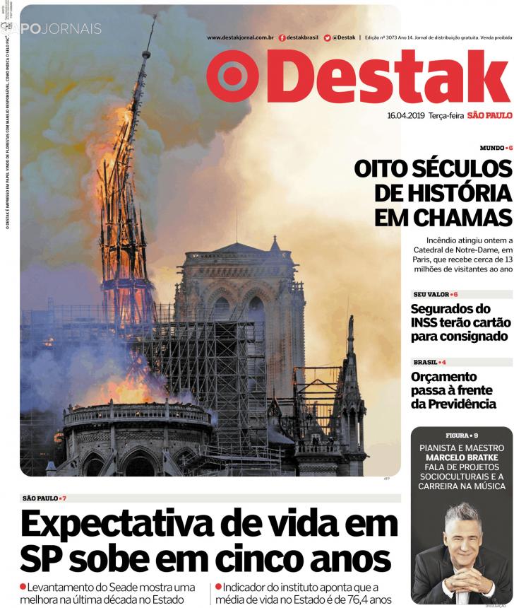 Capa Destak-So Paulo - 2019-04-16