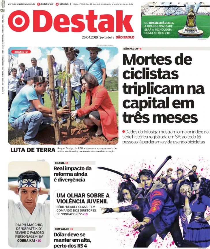 Capa Destak-So Paulo - 2019-04-26