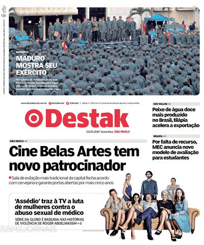Capa Destak-So Paulo - 2019-05-03