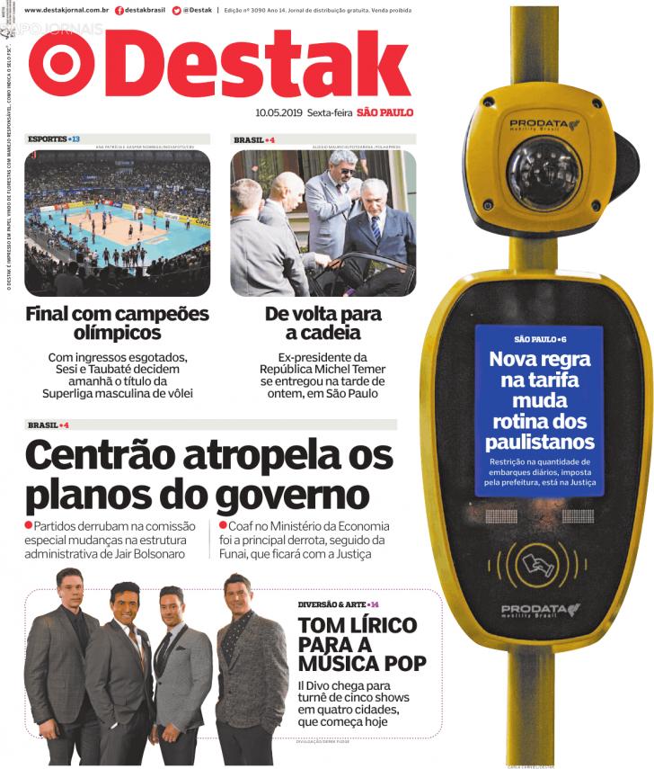 Capa Destak-So Paulo - 2019-05-10