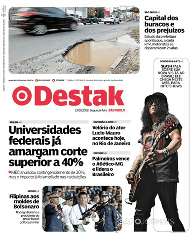 Capa Destak-So Paulo - 2019-05-13