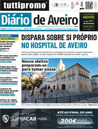 Capa Dirio de Aveiro de 2025-10-14