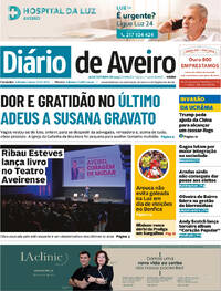 Capa Dirio de Aveiro de 2025-10-26