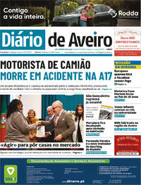 Capa Di�rio de Aveiro de 2026-01-07