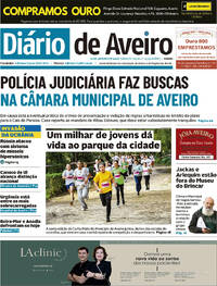 Capa Di�rio de Aveiro de 2026-01-10