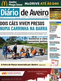 Capa Di�rio de Aveiro de 2026-03-27