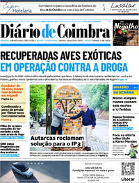 Capa Dirio de Coimbra de 2025-10-23