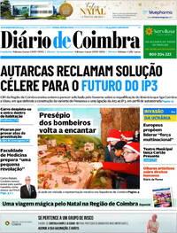 Capa Di�rio de Coimbra de 2025-12-16