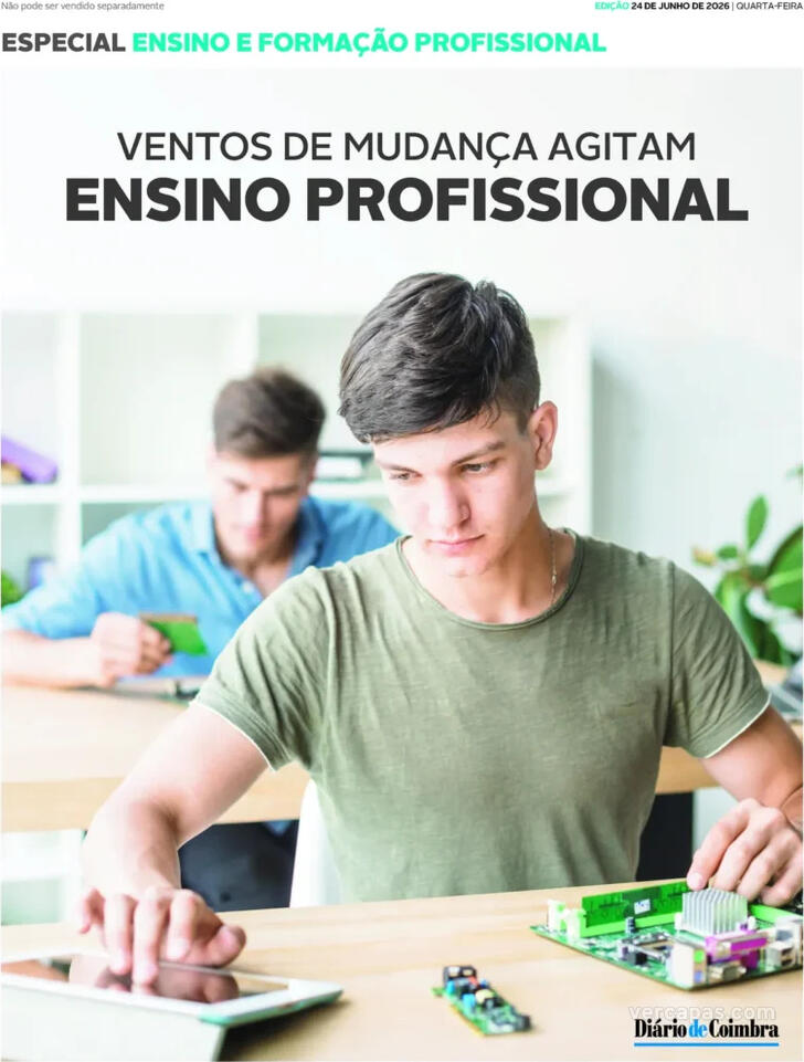 Capa Di�rio de Coimbra - 2026-06-24