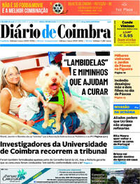 Capa Di�rio de Coimbra de 2026-04-06