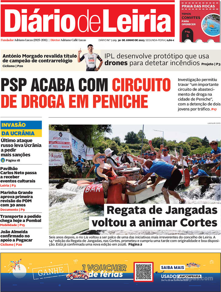 Capa Dirio de Leiria - 2025-06-30