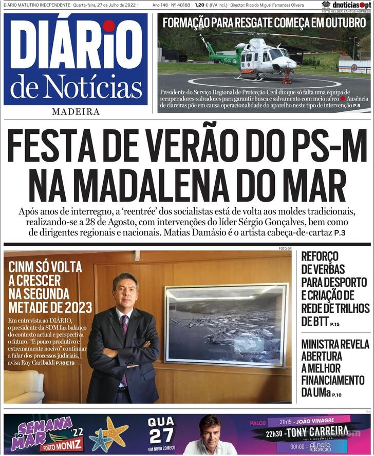 Dirio de Notcias da Madeira