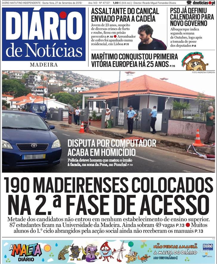 Dirio de Notcias da Madeira