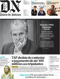 Capa Dirio de Notcias de 2025-10-23