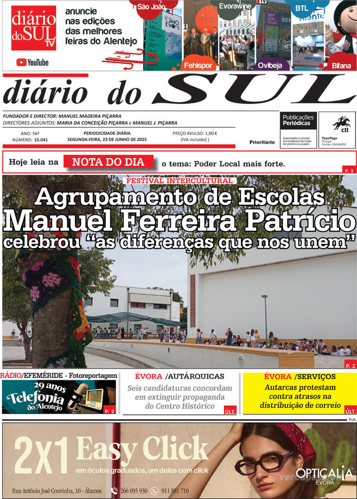 Capa Dirio do Sul - 2025-06-23