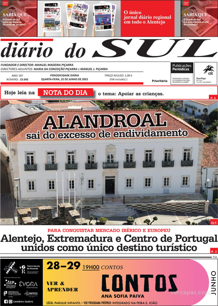 Capa Dirio do Sul - 2025-06-25