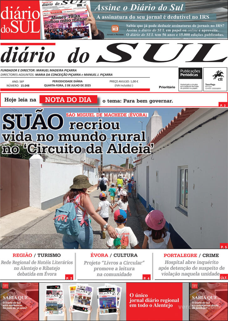 Capa Dirio do Sul - 2025-07-02