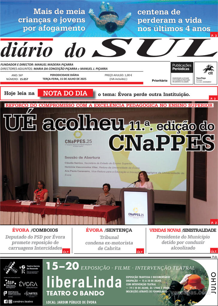 Capa Dirio do Sul - 2025-07-15