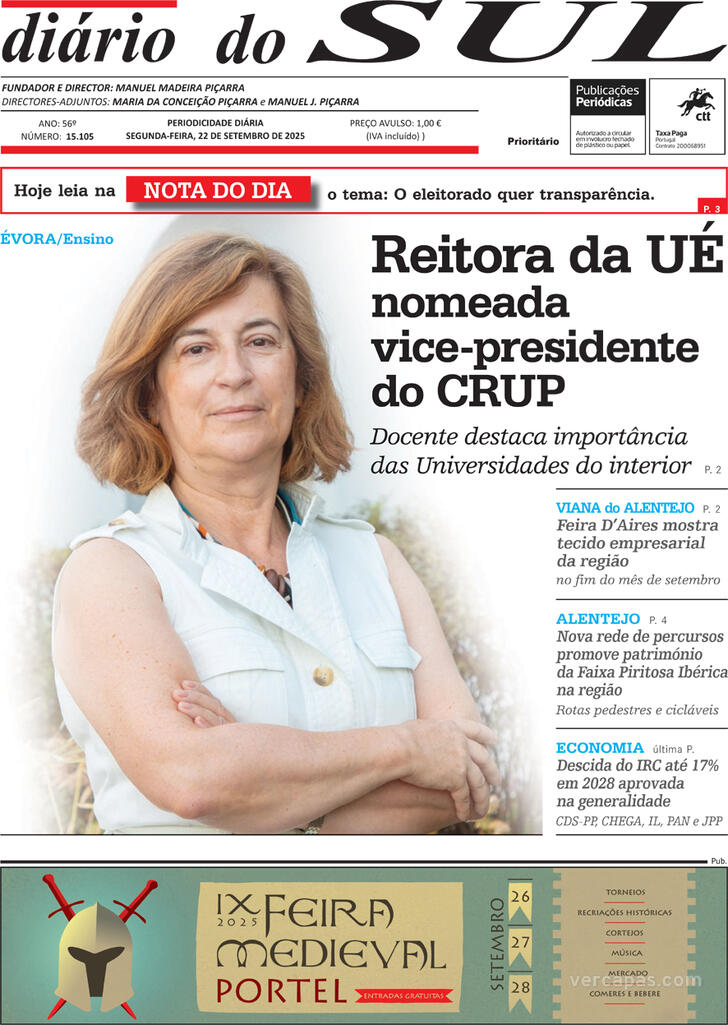Capa Dirio do Sul - 2025-09-22