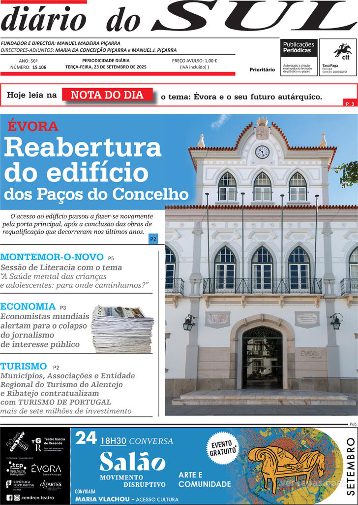 Capa Dirio do Sul - 2025-09-23