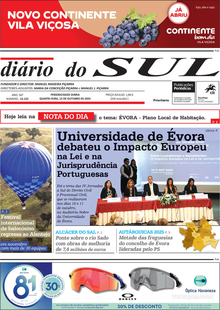 Capa Dirio do Sul - 2025-10-15
