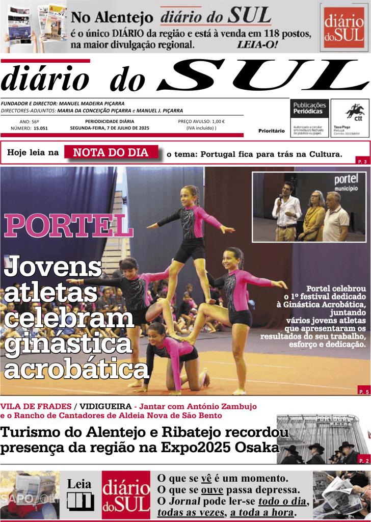 Capa Dirio do Sul - 2025-07-05