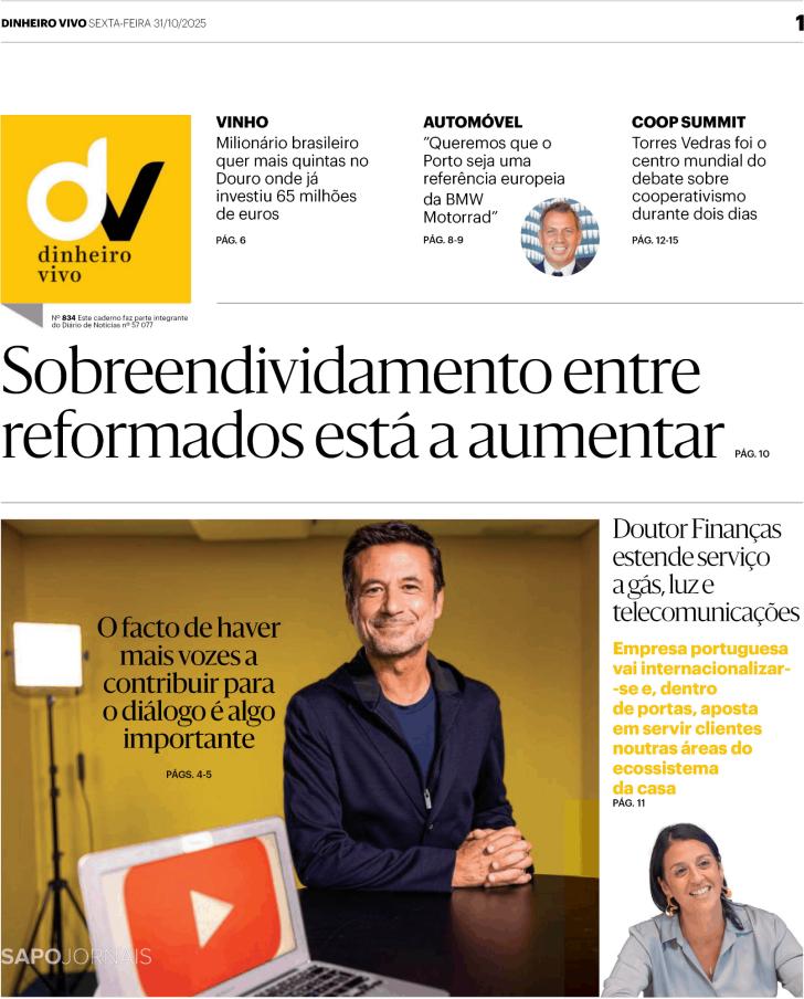 Capa Dinheiro Vivo-DN/JN - 2025-10-31