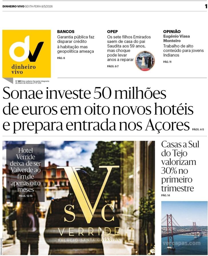 Capa Dinheiro Vivo-DN/JN - 2026-05-08