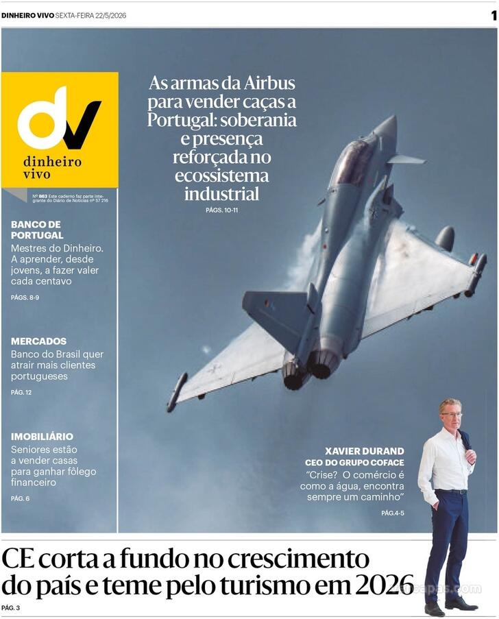 Capa Dinheiro Vivo-DN/JN - 2026-05-22
