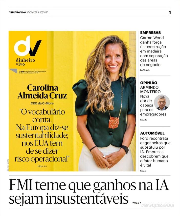 Capa Dinheiro Vivo-DN/JN - 2026-07-04