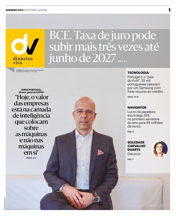 Capa Dinheiro Vivo-DN/JN - 2026-07-24