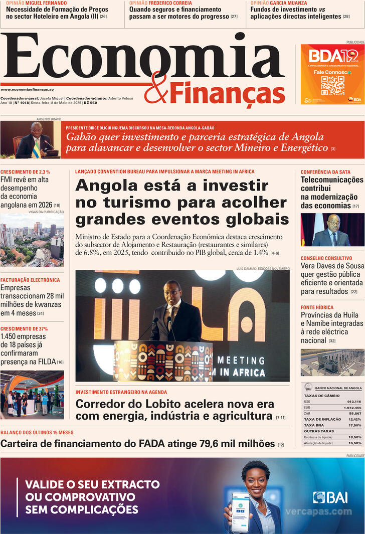 Capa Economia & Finan�as - 2026-05-08