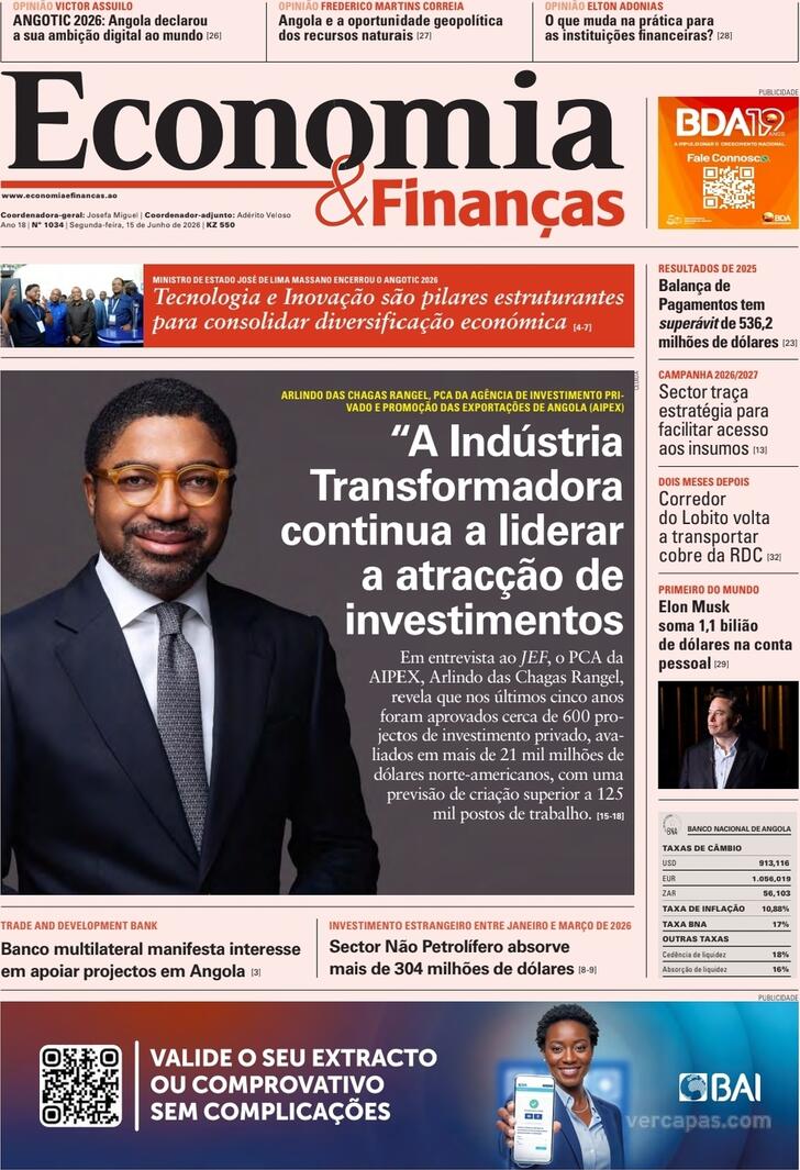 Capa Economia & Finan�as - 2026-06-15