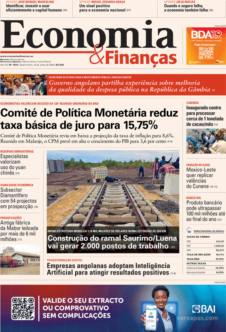 Capa Economia & Finan�as - 2026-07-15
