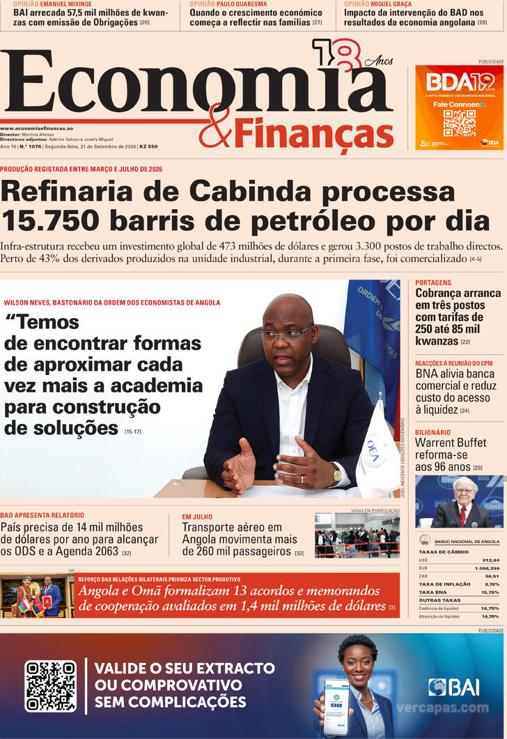 Capa Economia & Finan�as - 2026-09-21