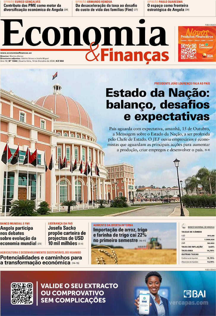 Capa Economia & Finan�as - 2026-10-14