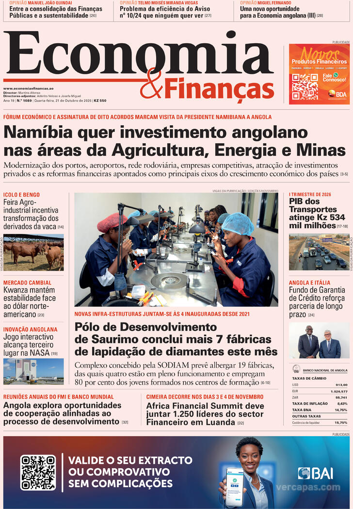 Capa Economia & Finan�as - 2026-10-21