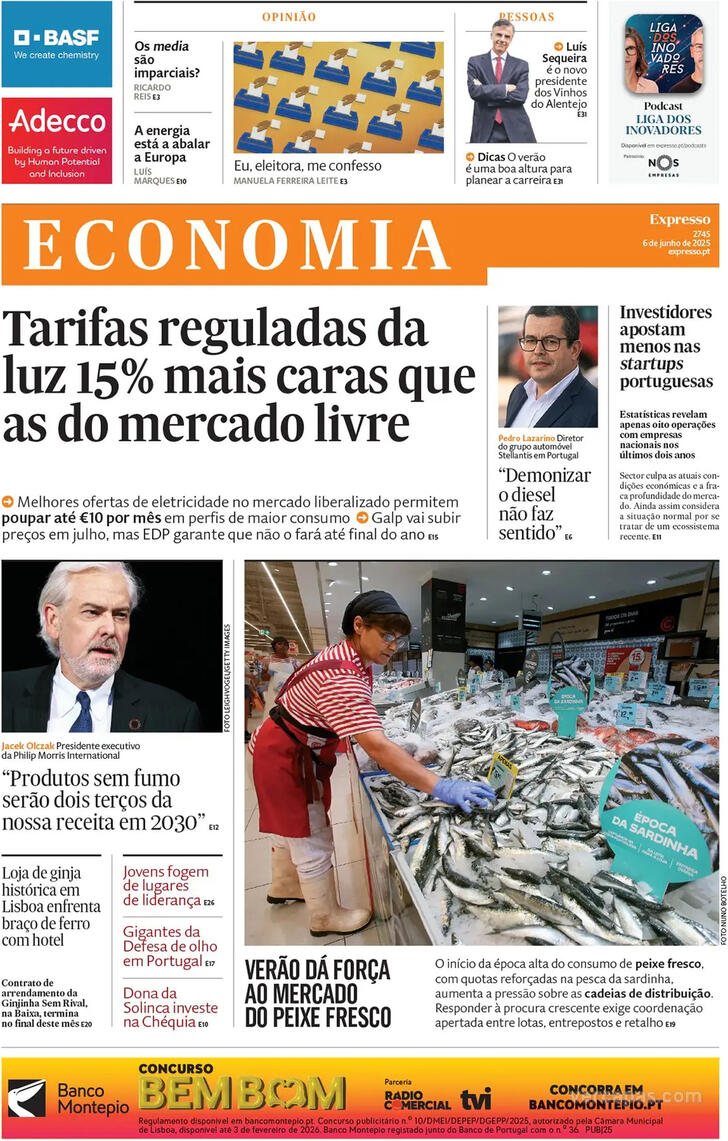 Capa Expresso-Economia - 2025-06-06