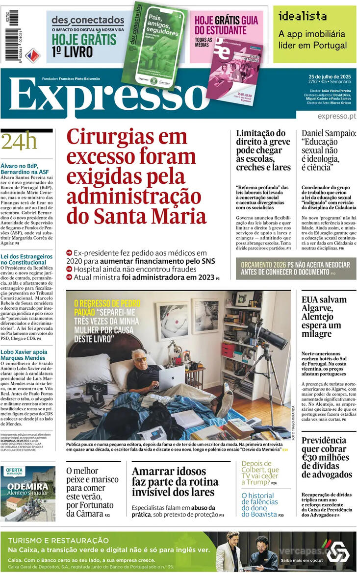 Capa Expresso - 2025-07-25