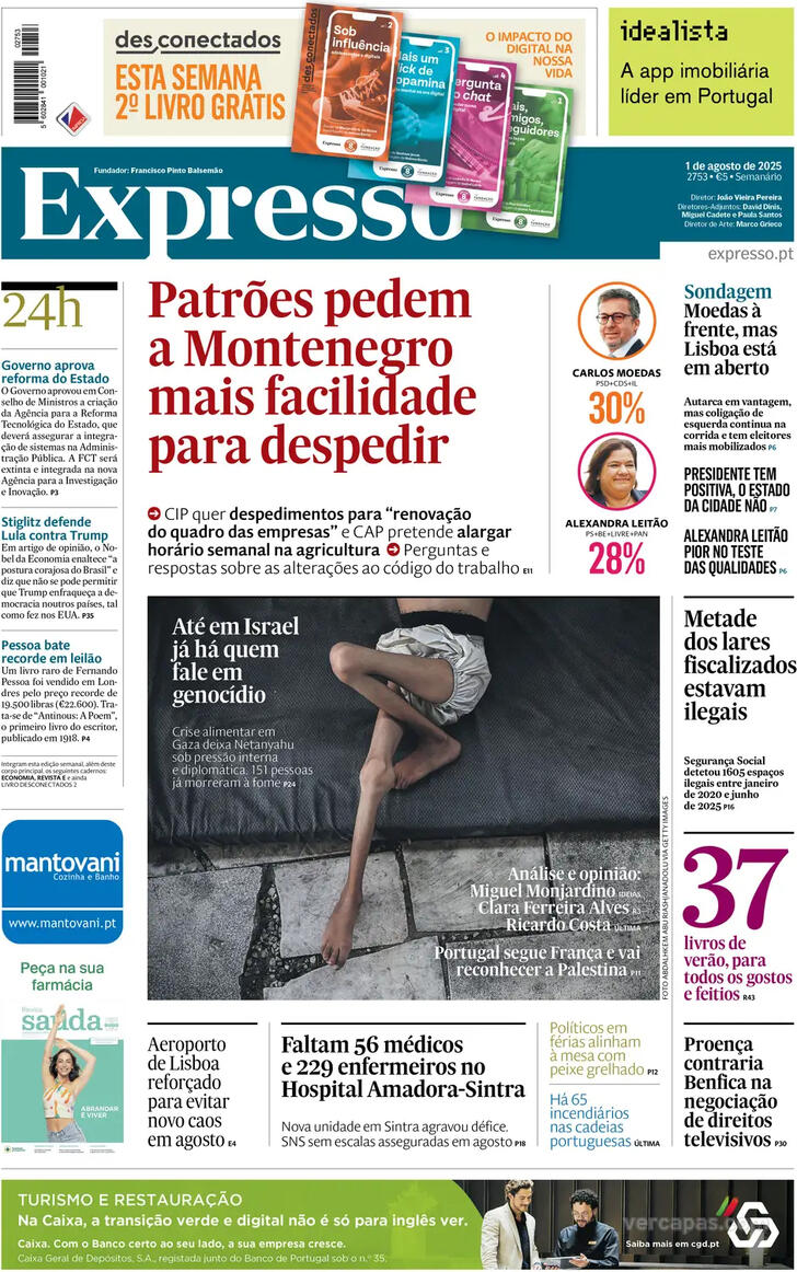 Capa Expresso - 2025-08-01