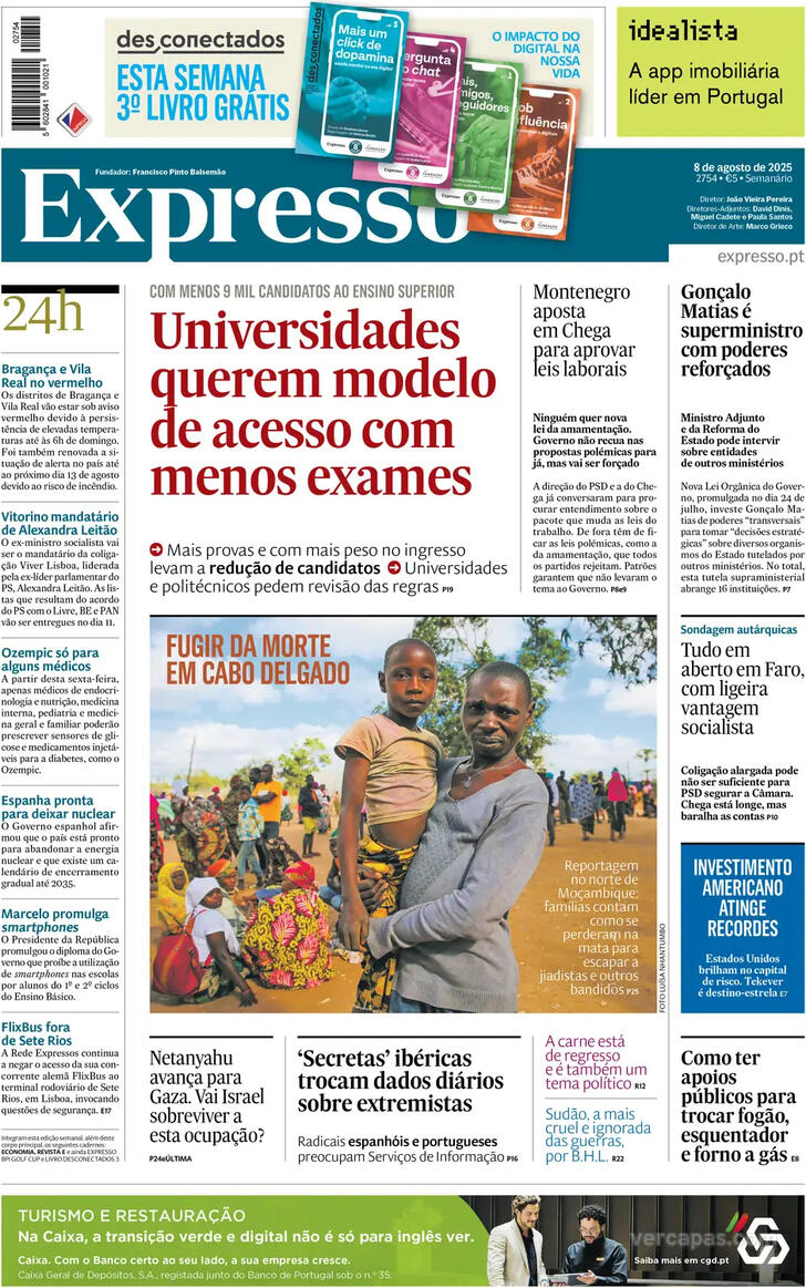 Capa Expresso - 2025-08-08