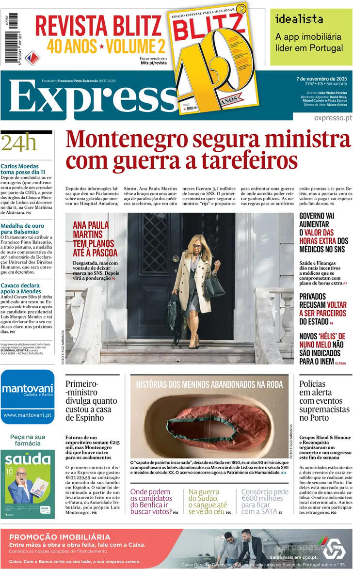 Capa Expresso - 2025-11-07