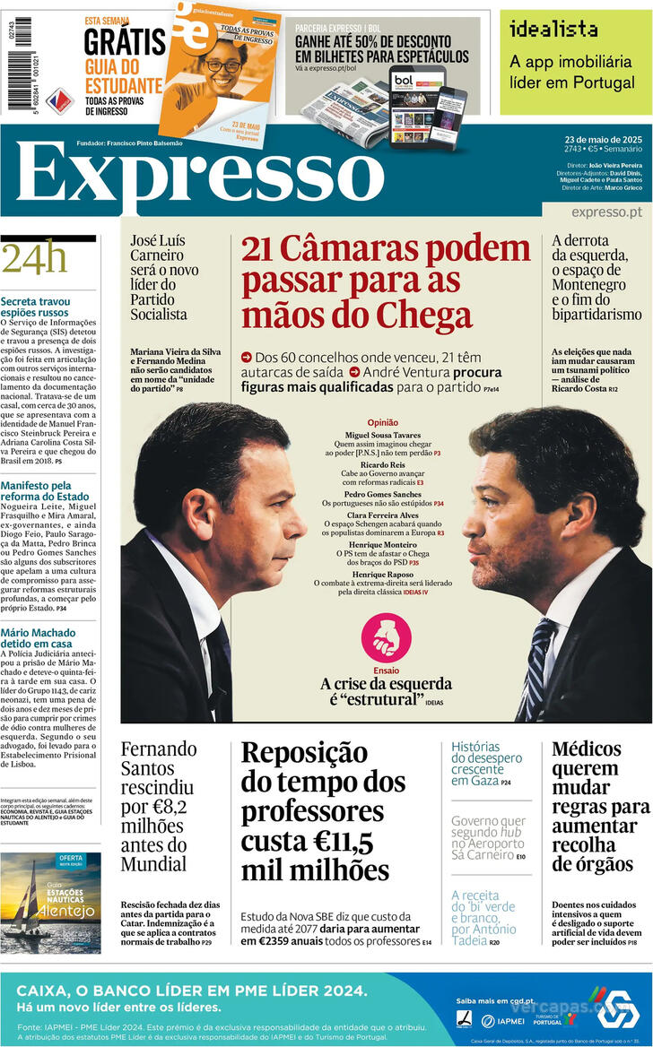 Capa Expresso - 2025-05-23