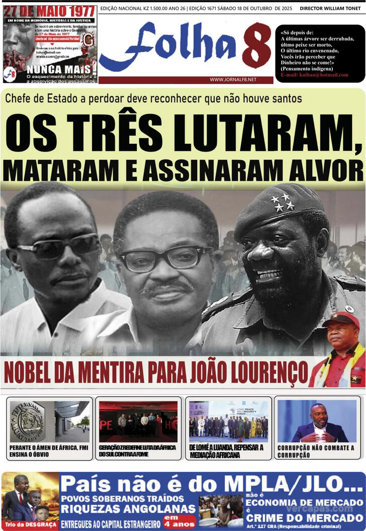 Capa Folha 8 - 2025-10-18