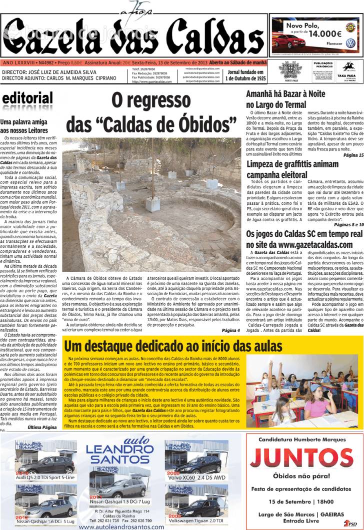 Gazeta das Caldas