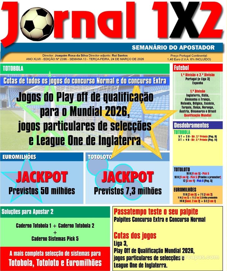 Capa Jornal 1X2 - 2026-03-24