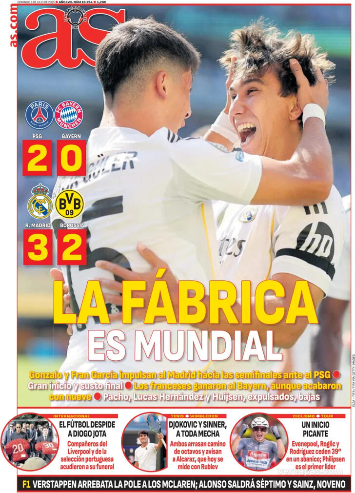 Capa Jornal AS - 2025-07-06