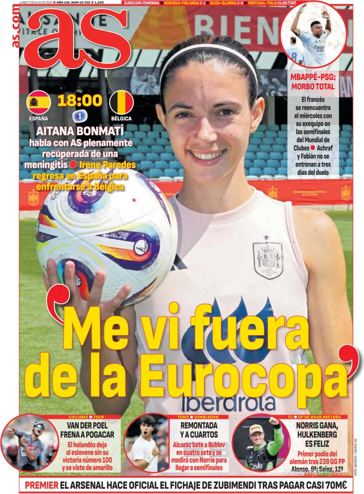 Capa Jornal AS - 2025-07-07