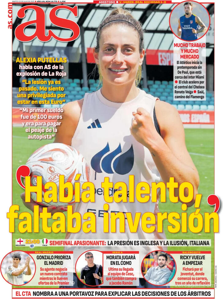 Capa Jornal AS - 2025-07-22